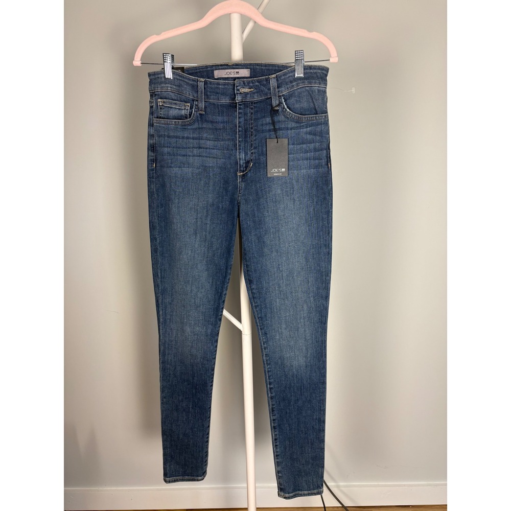 Joes Jeans High Rise Skinny Blue Denim Pants Womens Size 29 CA35037 RN140697